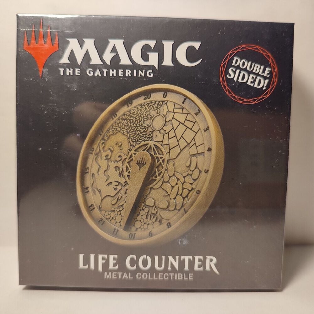Magic The Gathering Life Counter Figurine Official MTG Metal Medallion